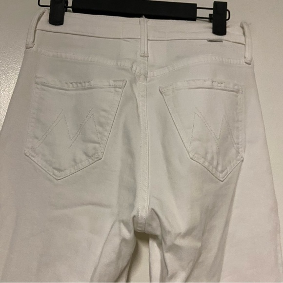 MOTHER The Lace Up High Waisted Dazzler Ankle Chew Jeans Size 24 - Picture 9 of 13